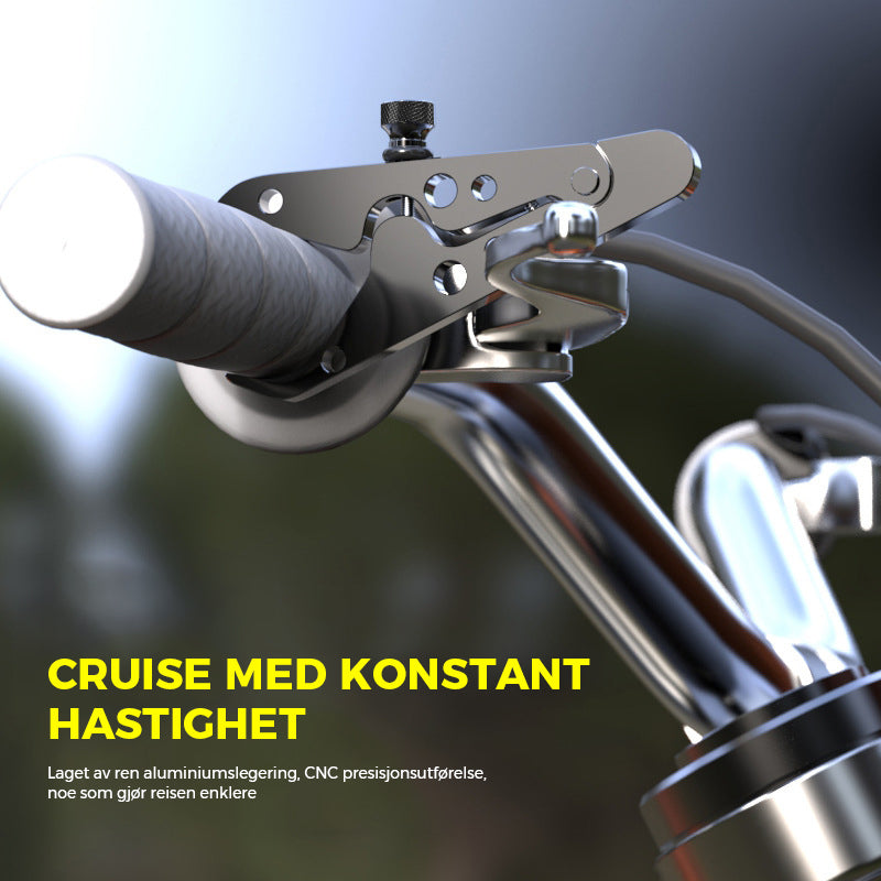 Universal Motorsykkel Cruise Control Gasslås Assist