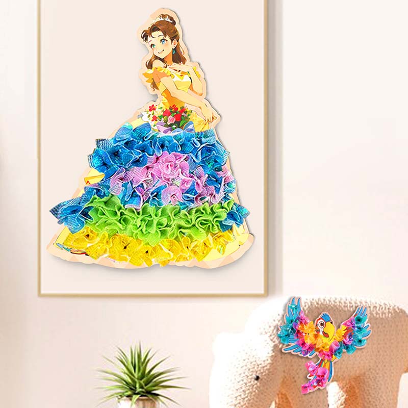 Poke Art DIY-prinsesser