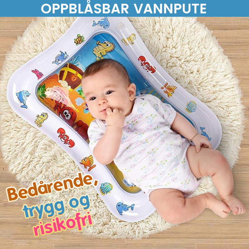 Oppblåsbar vannmatte for babyer