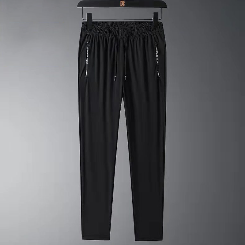 Casual Ice Silk joggebukse for menn