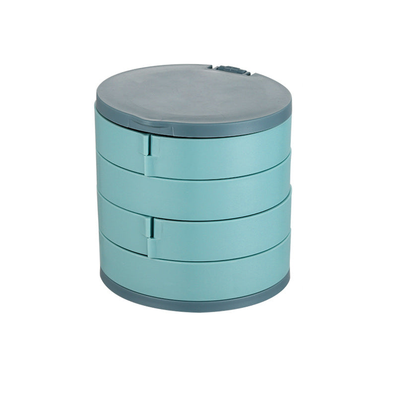 Jewelry Stand Holder Storage Box Multilayer Rotating