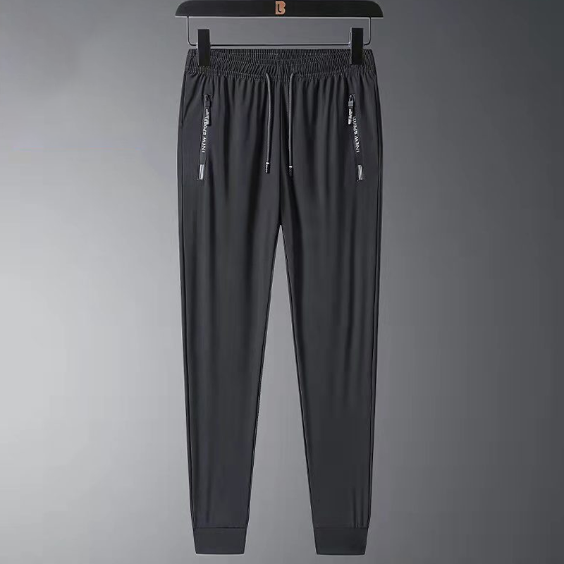 Casual Ice Silk joggebukse for menn