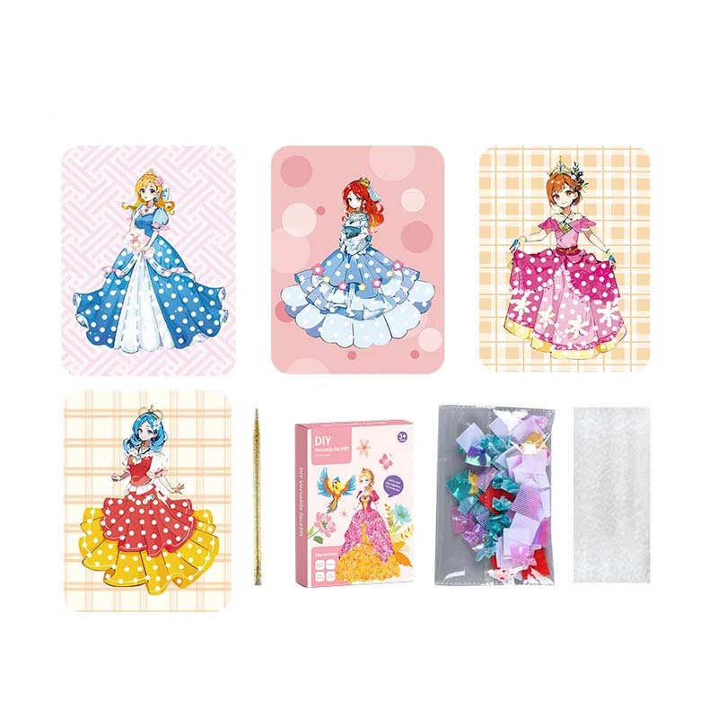 Poke Art DIY-prinsesser