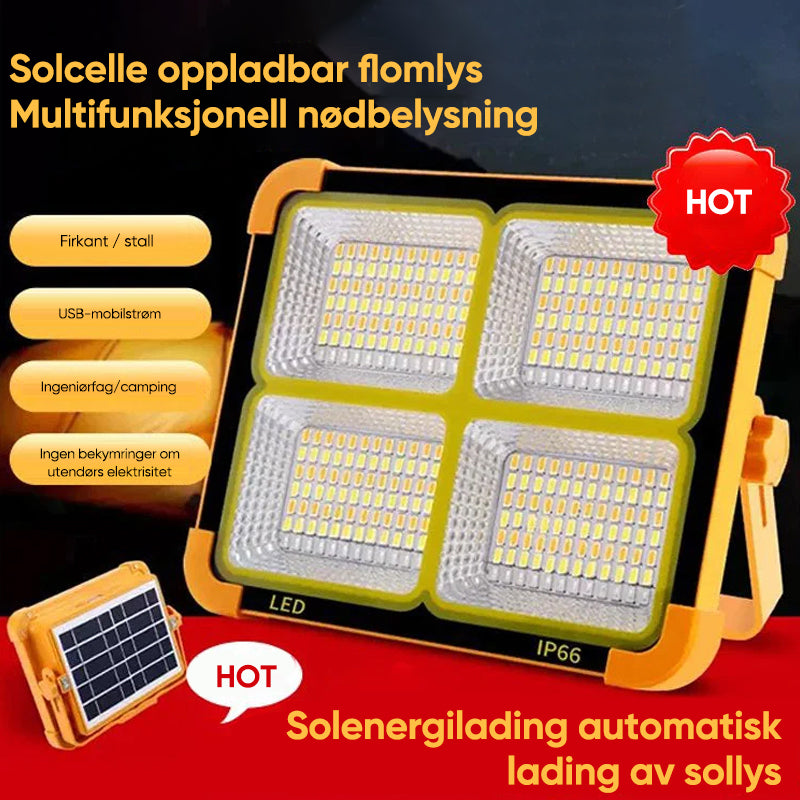 Bærbart solar utendørs lys