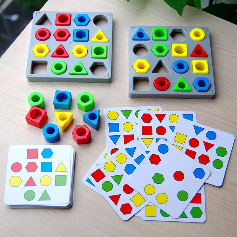 Shape Matching and Color Sensory Educational Game