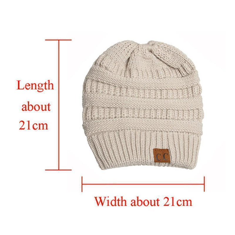 Soft Knit Ponytail Beanie Hat - mygeniusgift