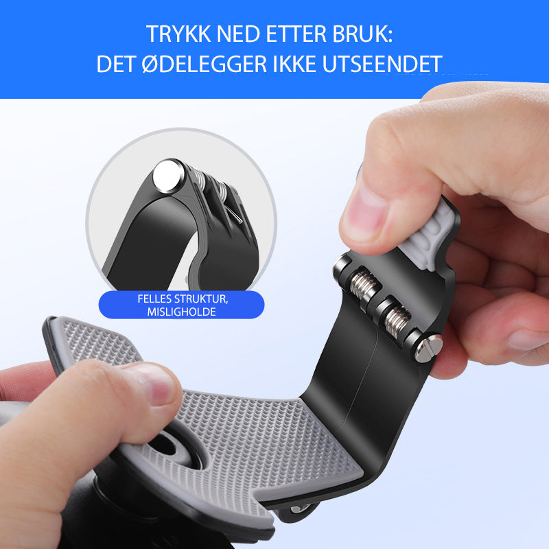 Dashbordtelefonholder med nummerplate