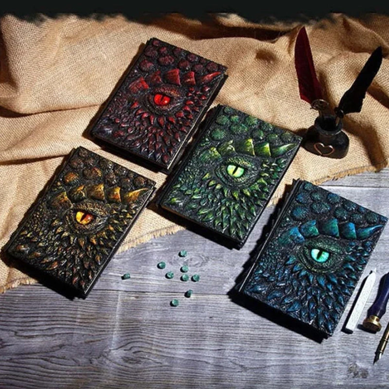 Glorious 3D Dragon Journal Book