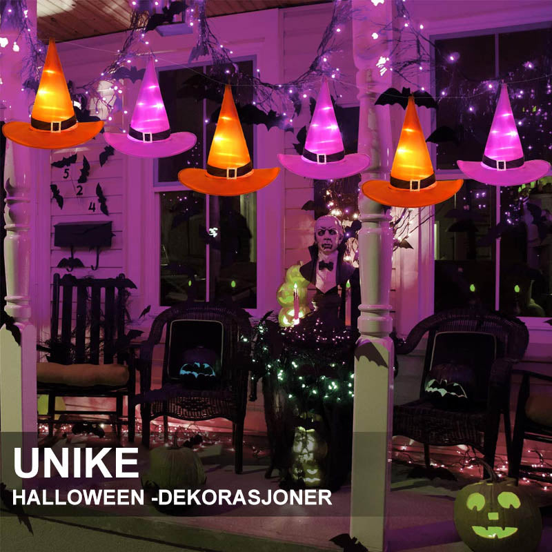 Halloween dekorasjoner: hekselue