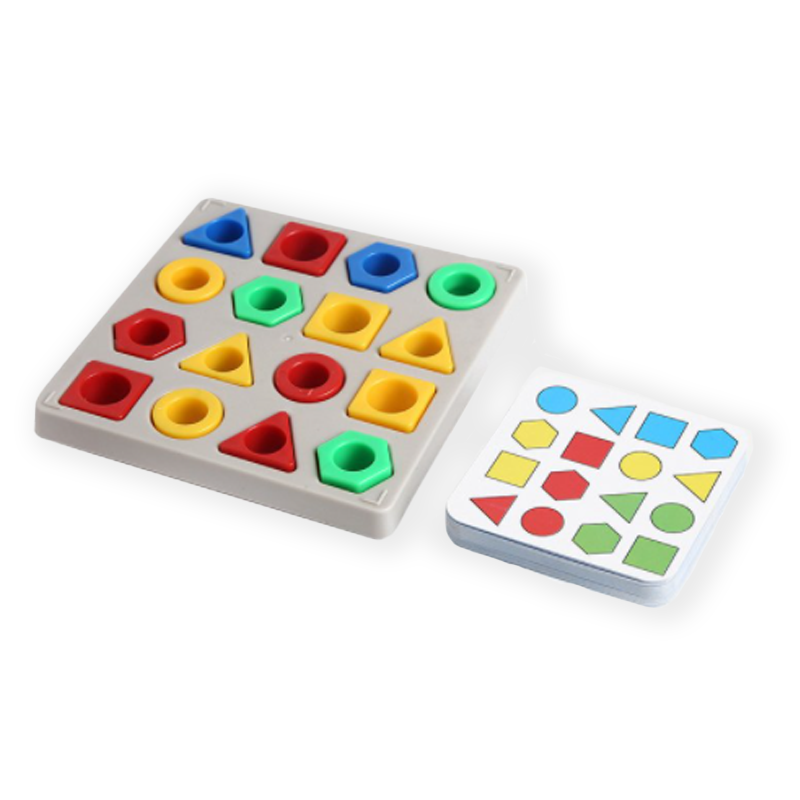 Shape Matching and Color Sensory Educational Game