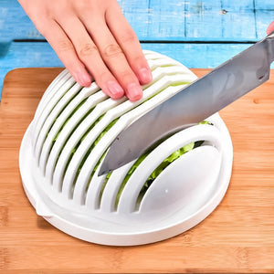 Creative Wavy Vegetable and Fruit Cutting Bowl