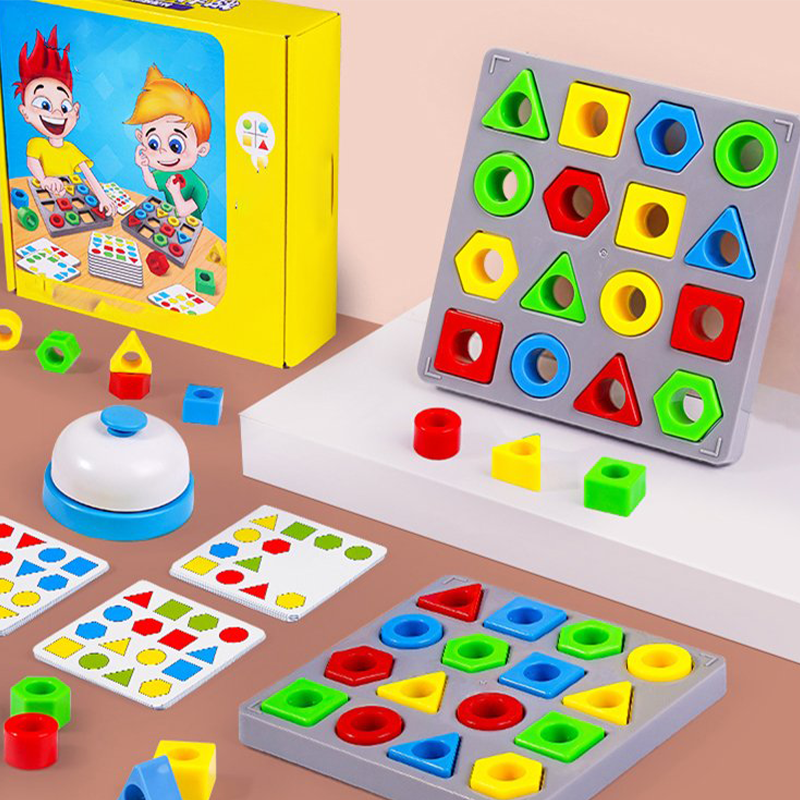 Shape Matching and Color Sensory Educational Game