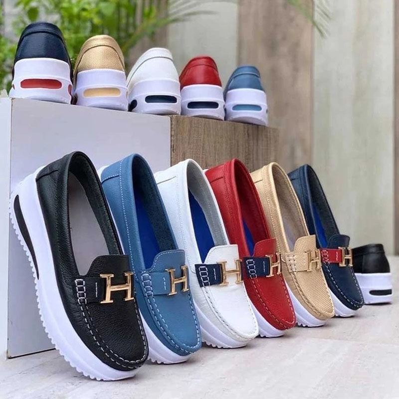 Casual og komfortable dame loafers for damer