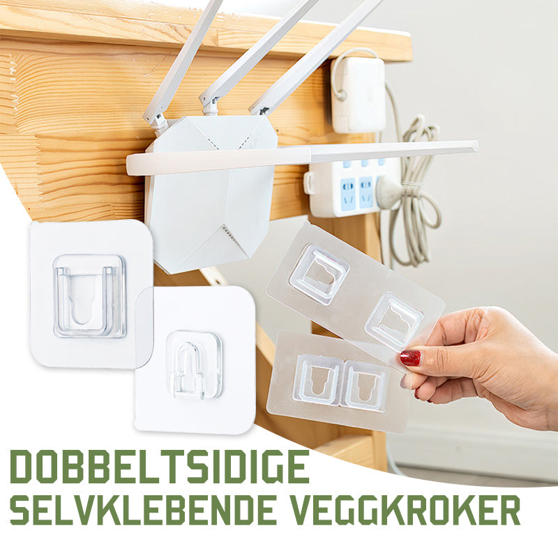 Dobbeltsidige Selvklebende Veggkroker