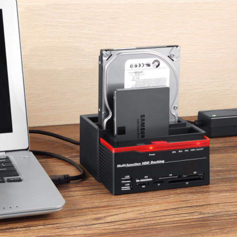 Dual Bay IDE/SATA Hard Drive Docking Station