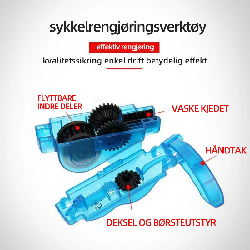 Sykkel kjede reneren（🔥Kjøp 2, -10%, kjøp 3, -15%, kjøp 4, -20%🔥）