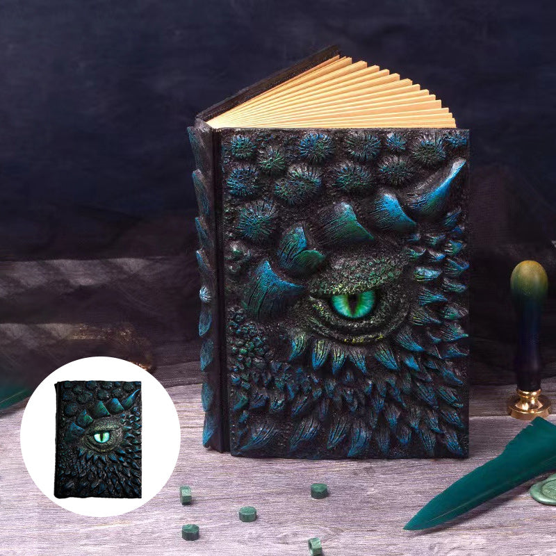 Glorious 3D Dragon Journal Book