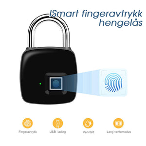 Fingeravtrykk hengelås