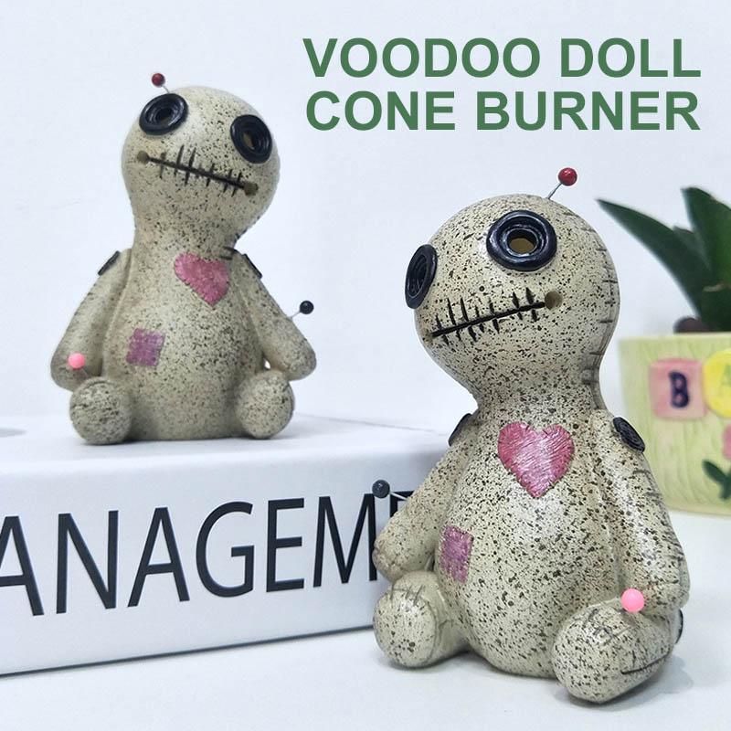 Voodoo dukke kjeglebrenner, røkelsesbrenner