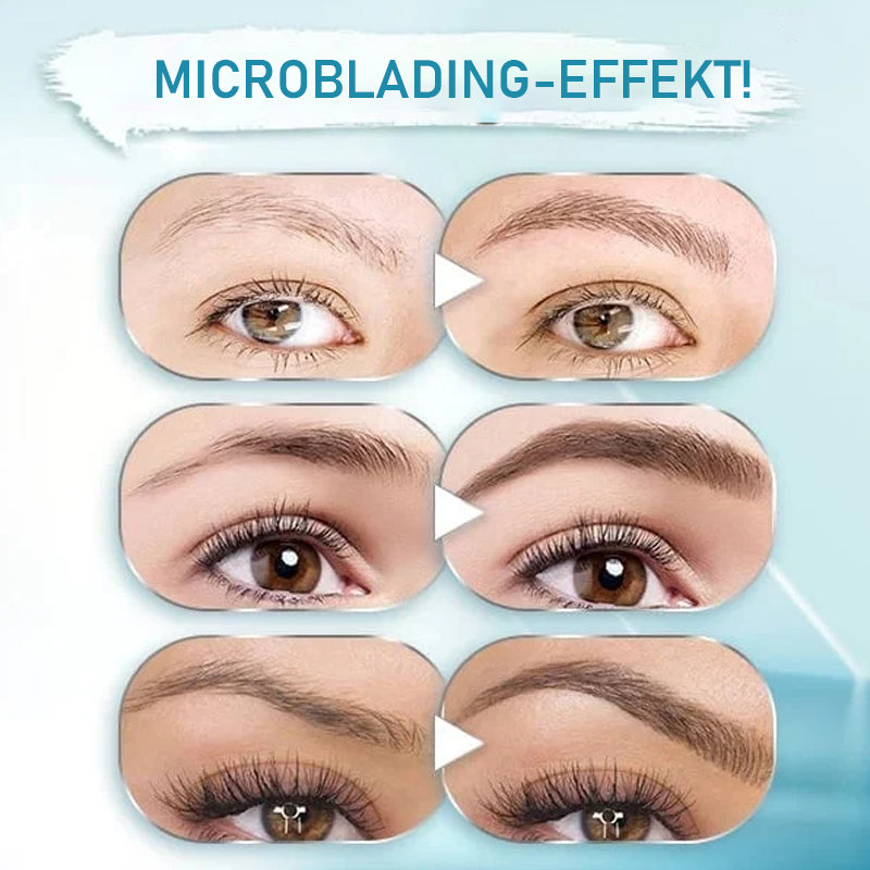 3D vanntett Microblading øyenbrynspenn