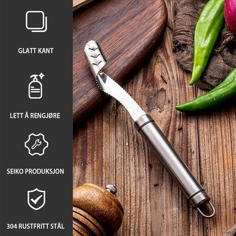 Rustfritt stål Chili Corer Peppers Seed Remover