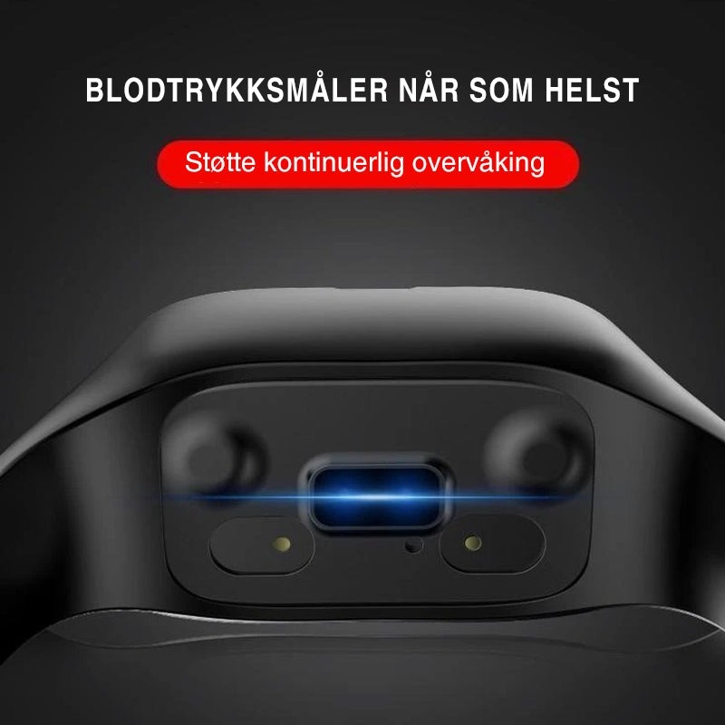 Smartklokke og Bluetooth-hodesett 2 i 1