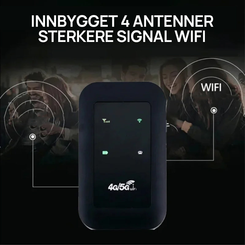 Trådløst bærbart WiFi