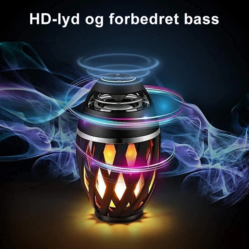 Bluetooth-høyttaler med Flammeeffekt