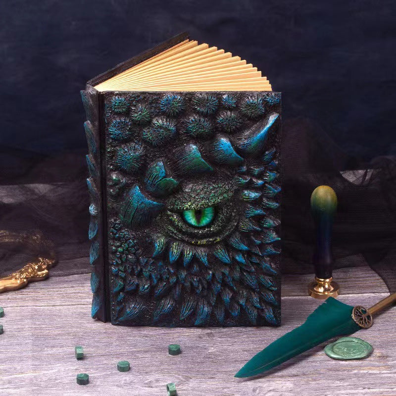 Glorious 3D Dragon Journal Book