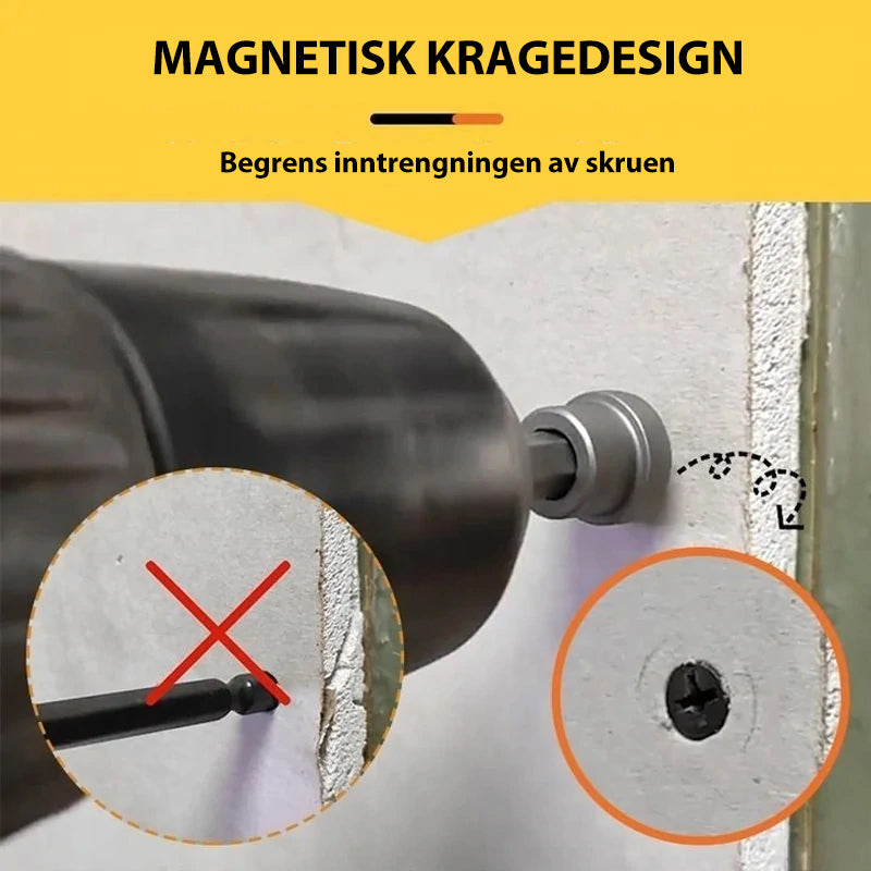 Magnetisk posisjoneringsbor