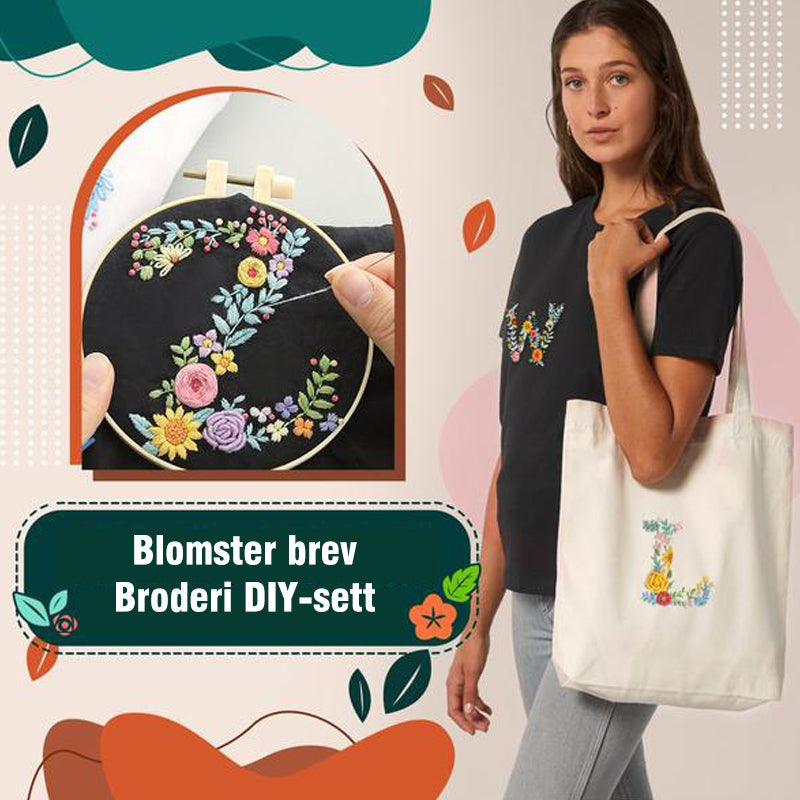 Fasjonable DIY broderisett