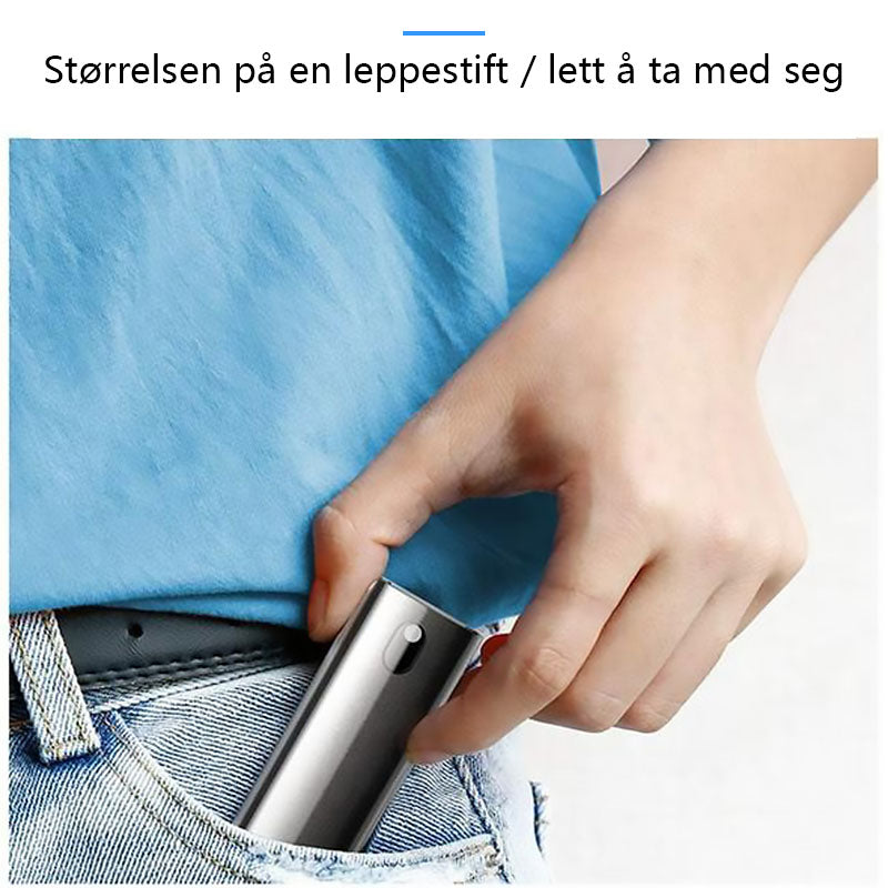 Spray og tørk av skjermrens