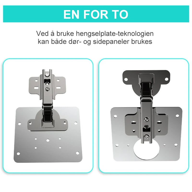 Hengsel Sideplate Reparasjonsstykke