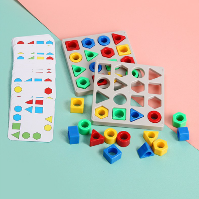 Shape Matching and Color Sensory Educational Game