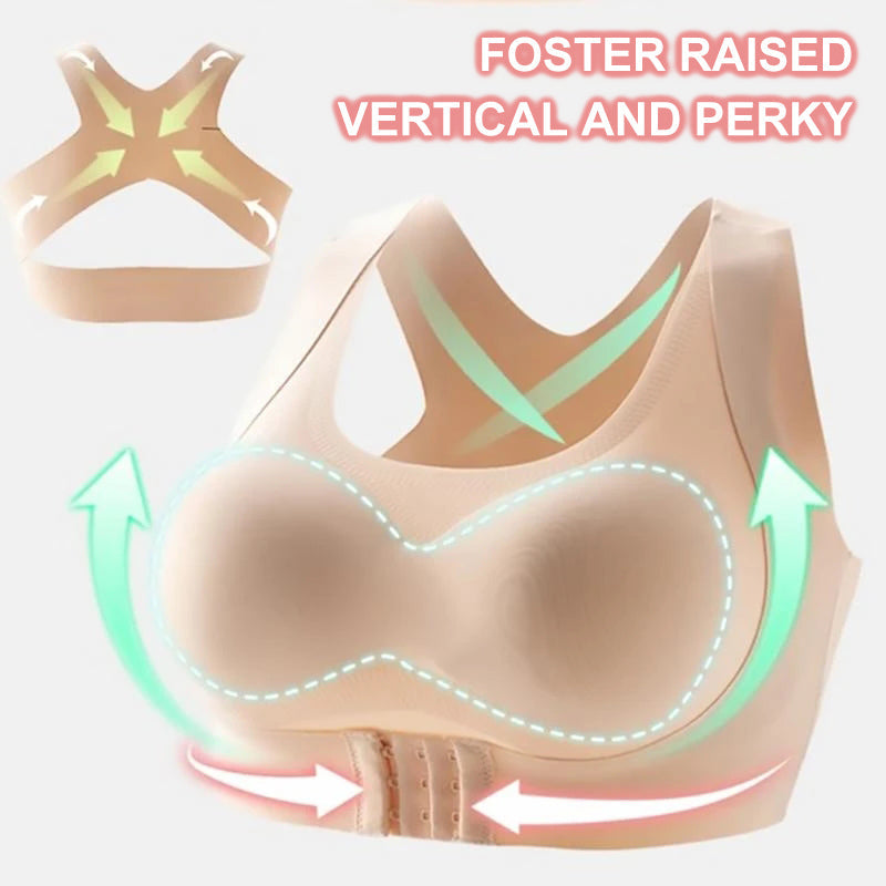 Sømløs støtte foran spenne Bh（🔥Kjøp 2，-8%）