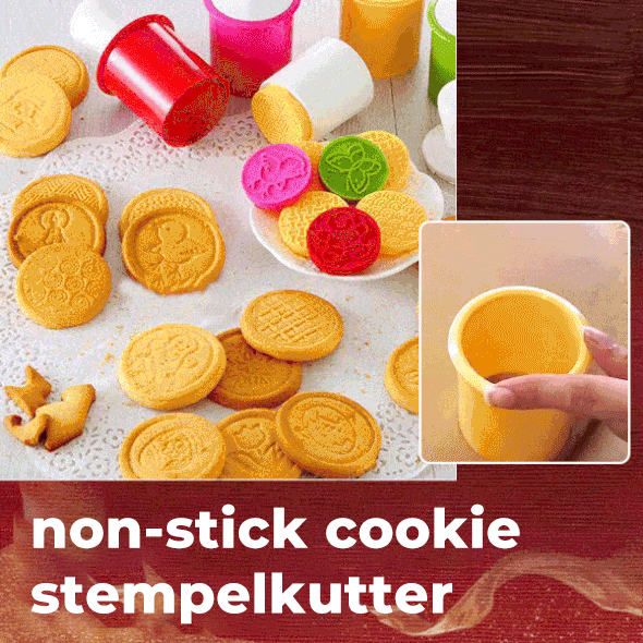 Non-Stick Stempelsett for småkaker