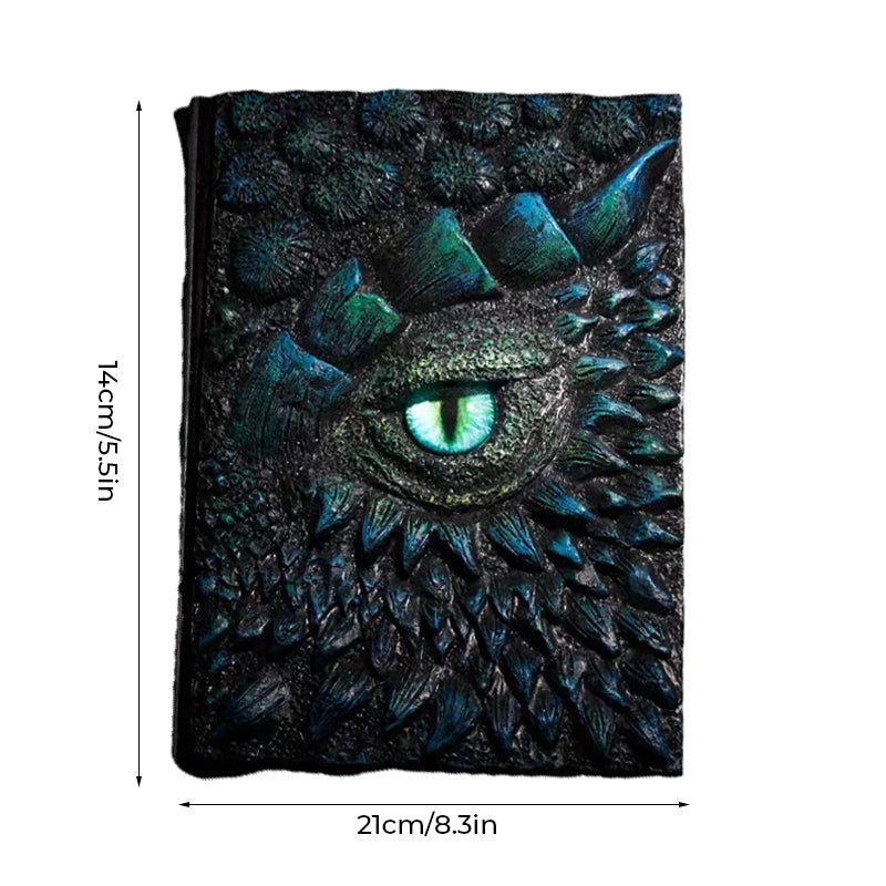 Glorious 3D Dragon Journal Book