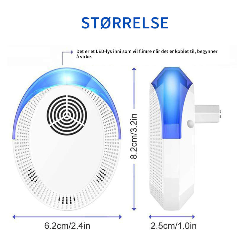 Oppgradert ultrasonic skadedyr repeller