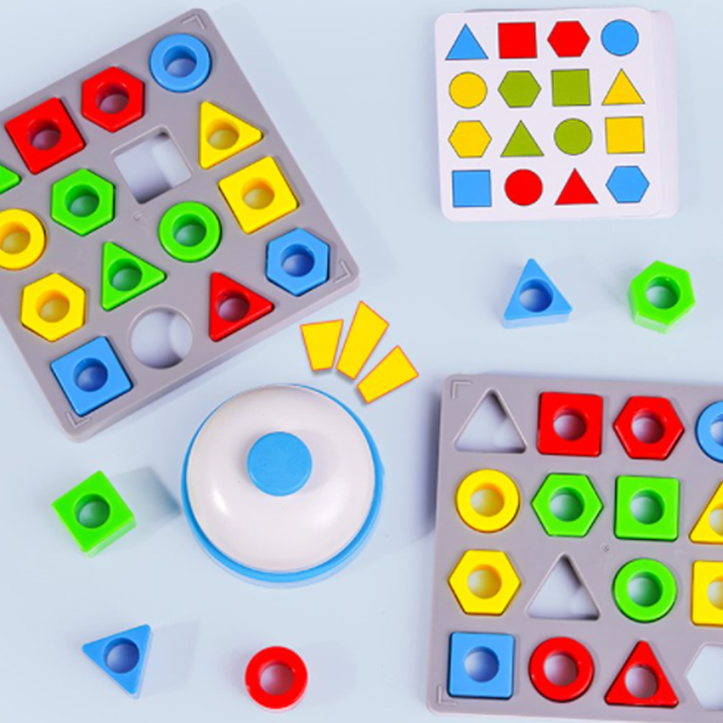 Shape Matching and Color Sensory Educational Game