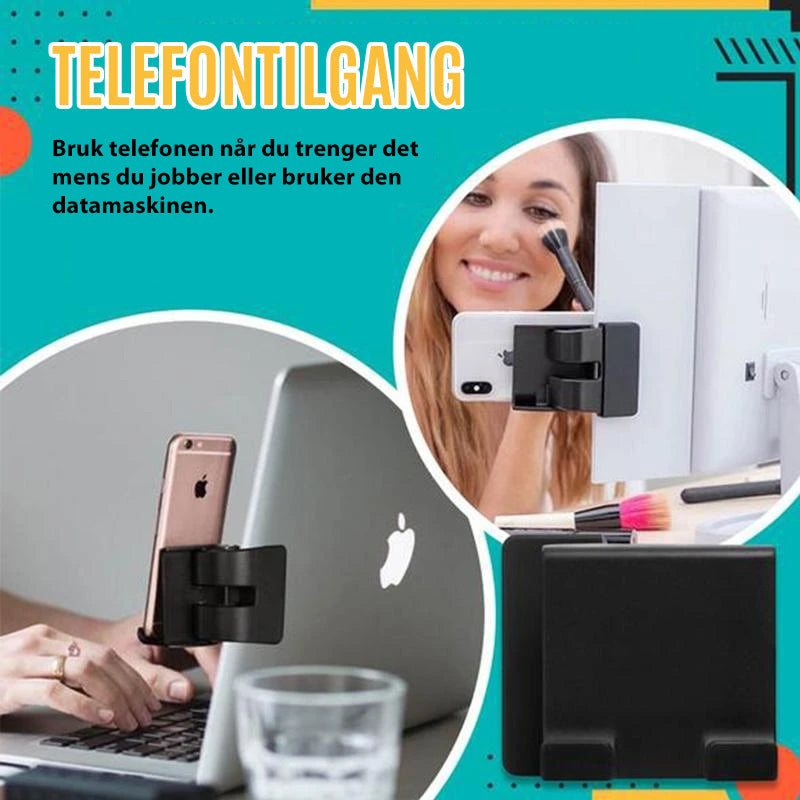 Laptop sidetelefonholder