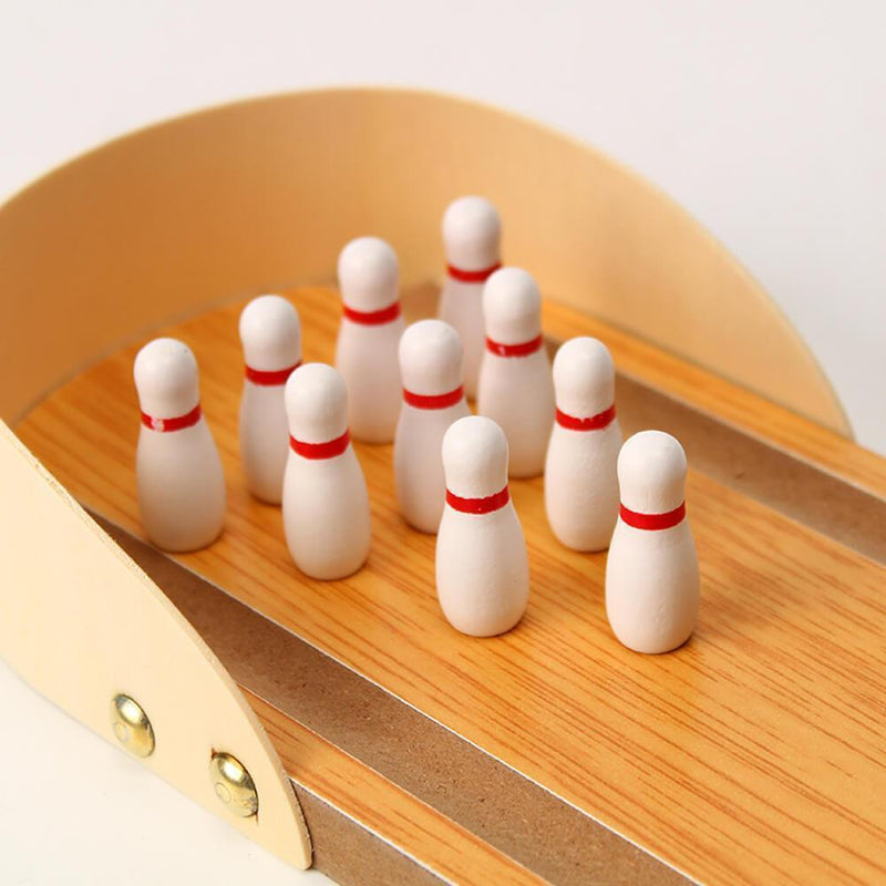 Innendørs tre Mini Bowling Game Set