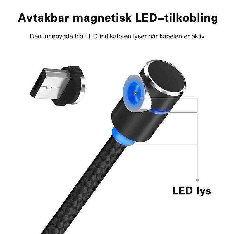 Magnetisk ladekabel