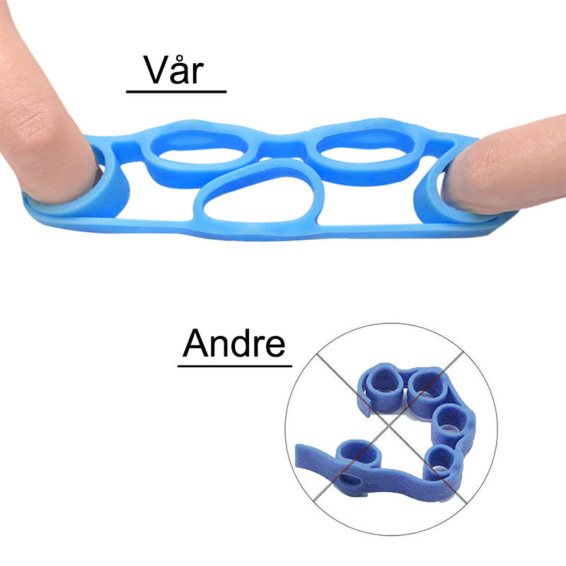 Fingerbånd av silikon, ALPHA GRIPS