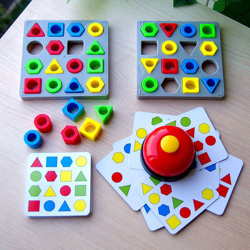 Shape Matching and Color Sensory Educational Game