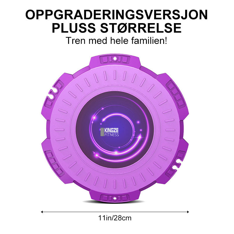 Midjemassasje vribrett med trekktau