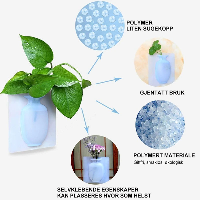 Magisk silikonvase