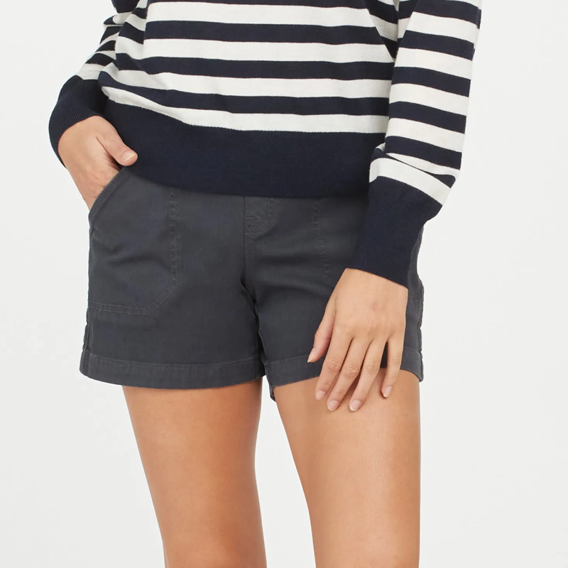 Stretchshorts for kvinner med twill