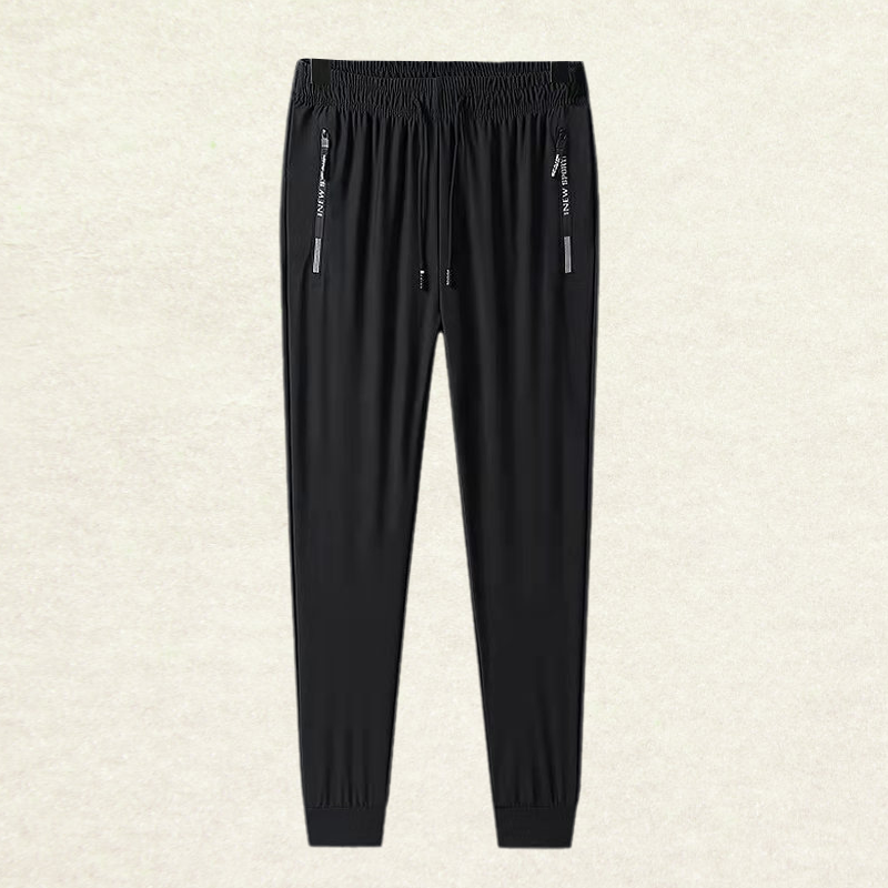 Casual Ice Silk joggebukse for menn