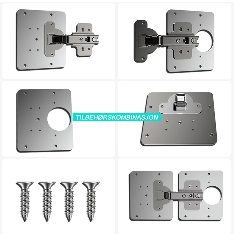 Hengsel Sideplate Reparasjonsstykke