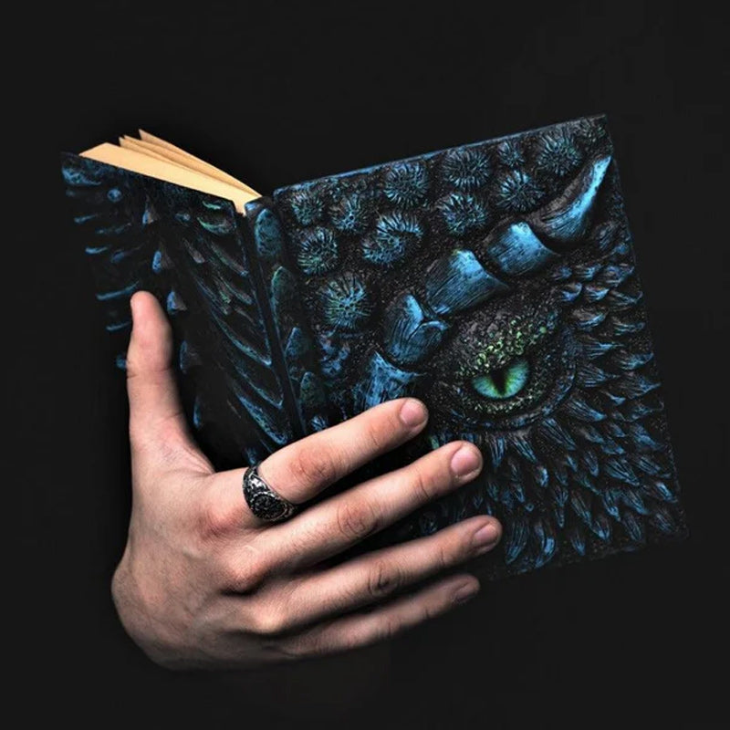 Glorious 3D Dragon Journal Book